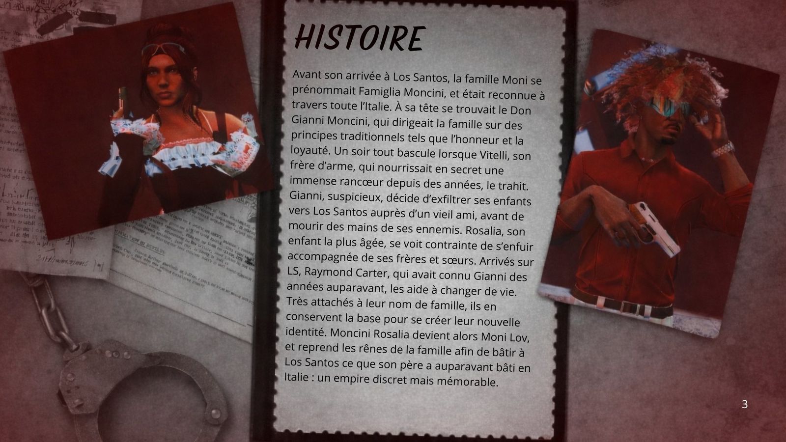 L'histoire de la Famille Moni — de la Famiglia Moncini d'Italie à Roxwood